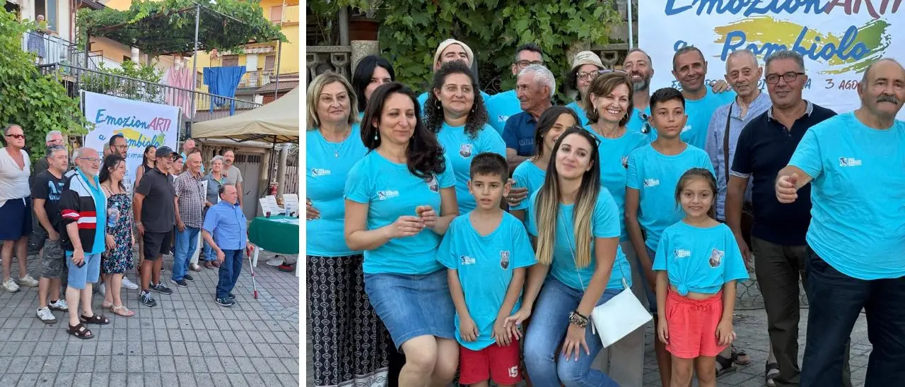 Gli scorci di Rombiolo messi su tela da 22 artisti calabresi: successo per l'estemporanea di pittura \"EmozionArti\"