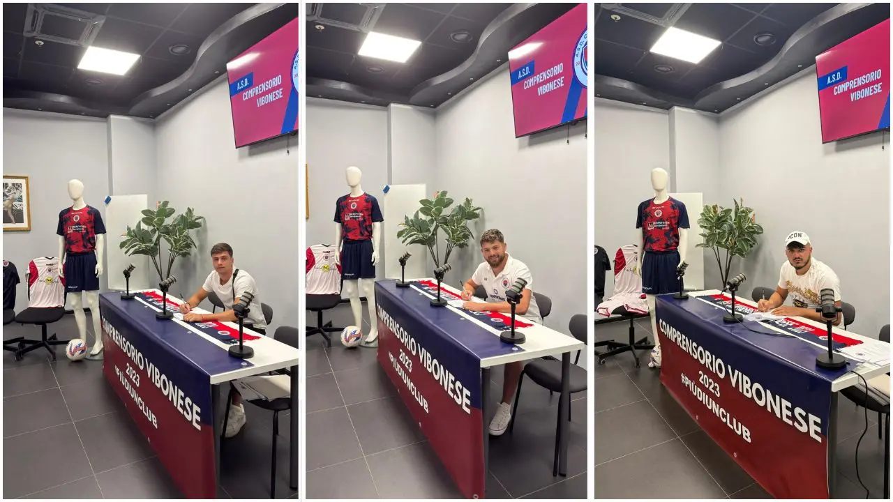 Dilettanti, il Comprensorio Vibonese cala un tris d'assi: firma il giovane Murfuni, rinnovano Fogliaro e Rubino