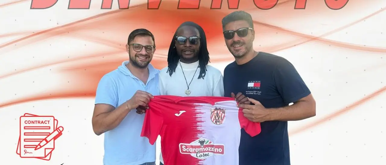 Dilettanti, la neopromossa Asd Mileto in pressing sul mercato: ingaggiato il difensore Terry Akinboboye