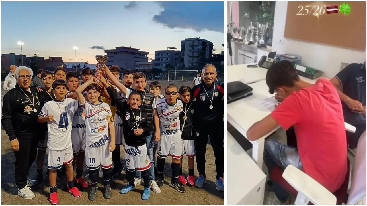 Scuola calcio, l'Asd Real Limbadi forma talenti: Gabriele Calandruccio approda alla Reggina