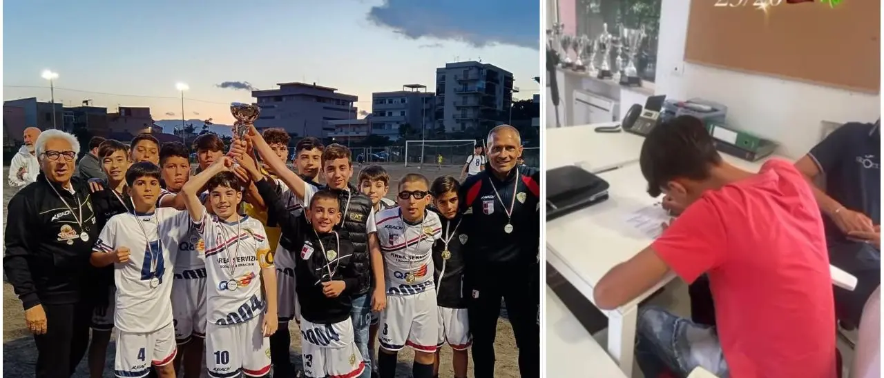 Scuola calcio, l'Asd Real Limbadi forma talenti: Gabriele Calandruccio approda alla Reggina