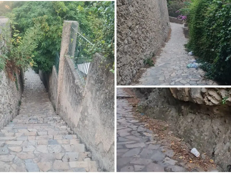 Tropea, la Scala dei Mulini è poco sicura. L'ex consigliere Piserà: «Non è certo il miglior biglietto da visita per i turisti»