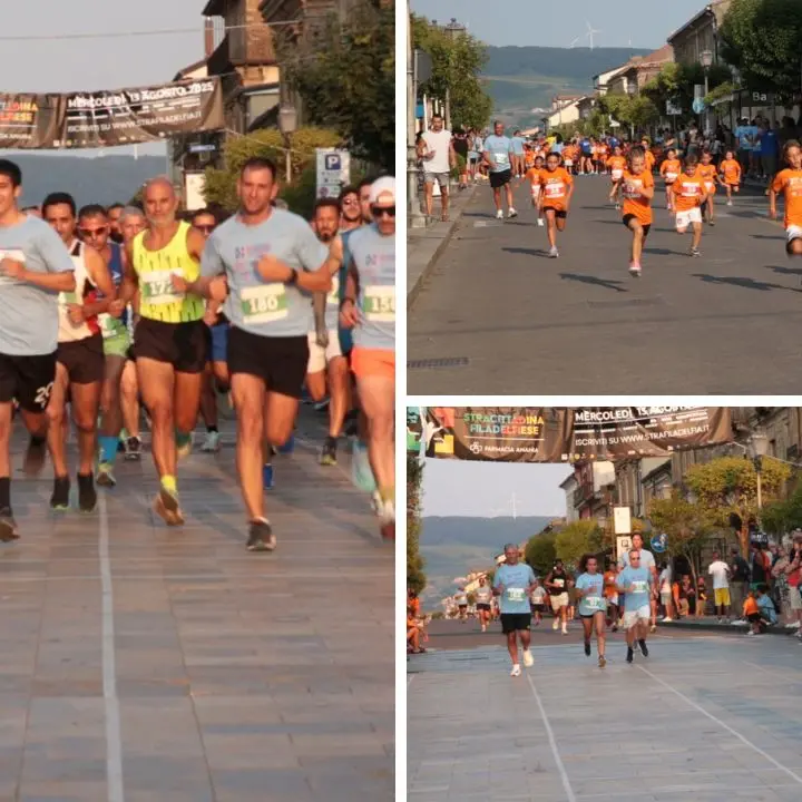 Filadelfia, successo per la IX edizione della Stracittadina che ha coinvolto 700 corridori