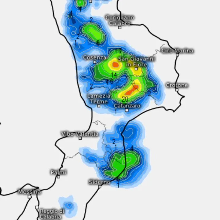 Meteo, le previsioni per Ferragosto: nel Vibonese mattinata stabile e poi arrivano i temporali. Ecco dove