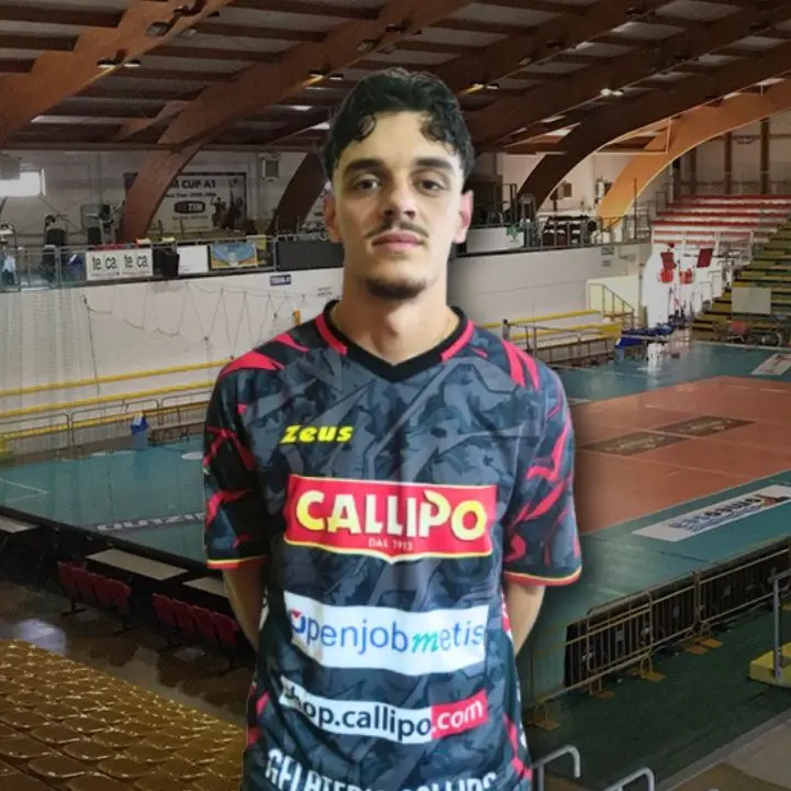 Volley, la Tonno Callipo accoglie il giovane talento siciliano Mattia Vassallo: «Pronto a dare il massimo per questi colori»