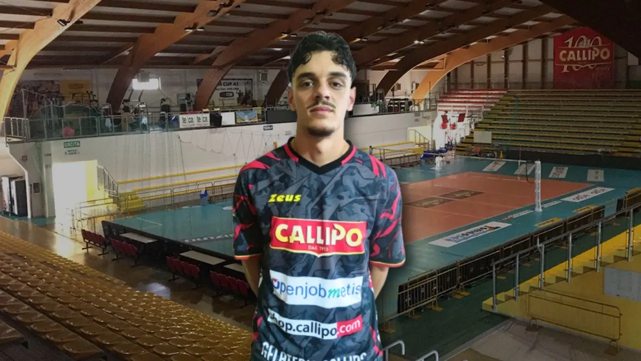 Volley, la Tonno Callipo accoglie il giovane talento siciliano Mattia Vassallo: «Pronto a dare il massimo per questi colori»
