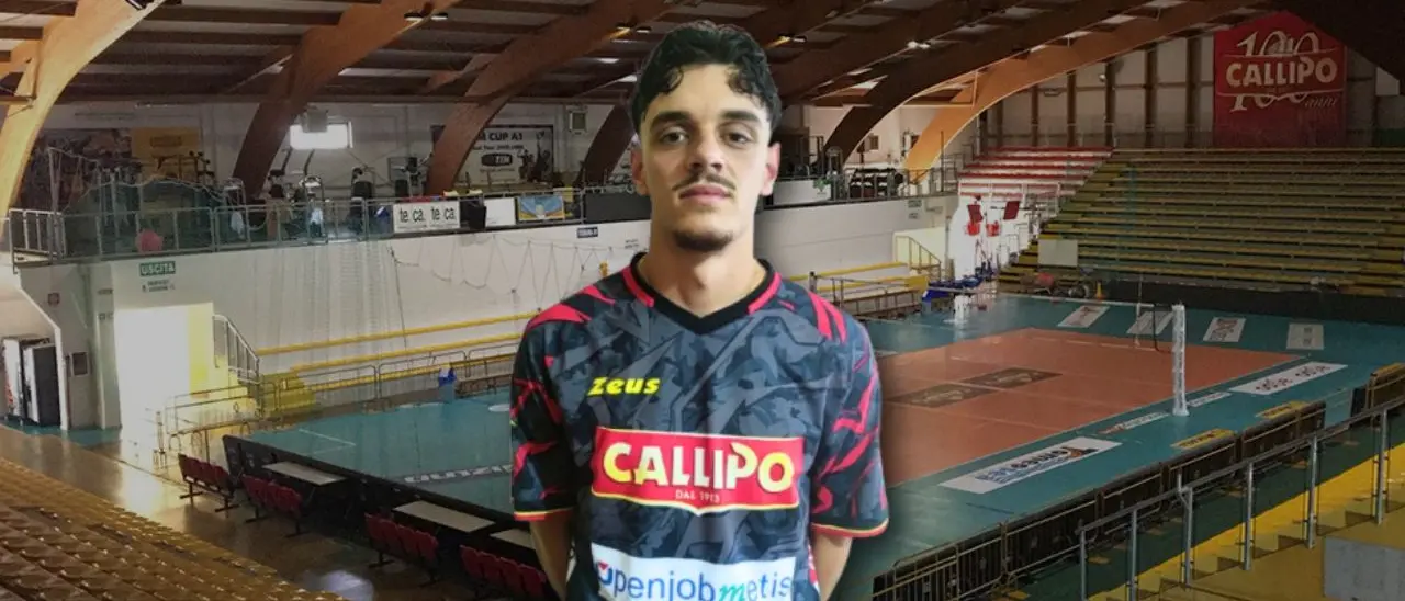 Volley, la Tonno Callipo accoglie il giovane talento siciliano Mattia Vassallo: «Pronto a dare il massimo per questi colori»