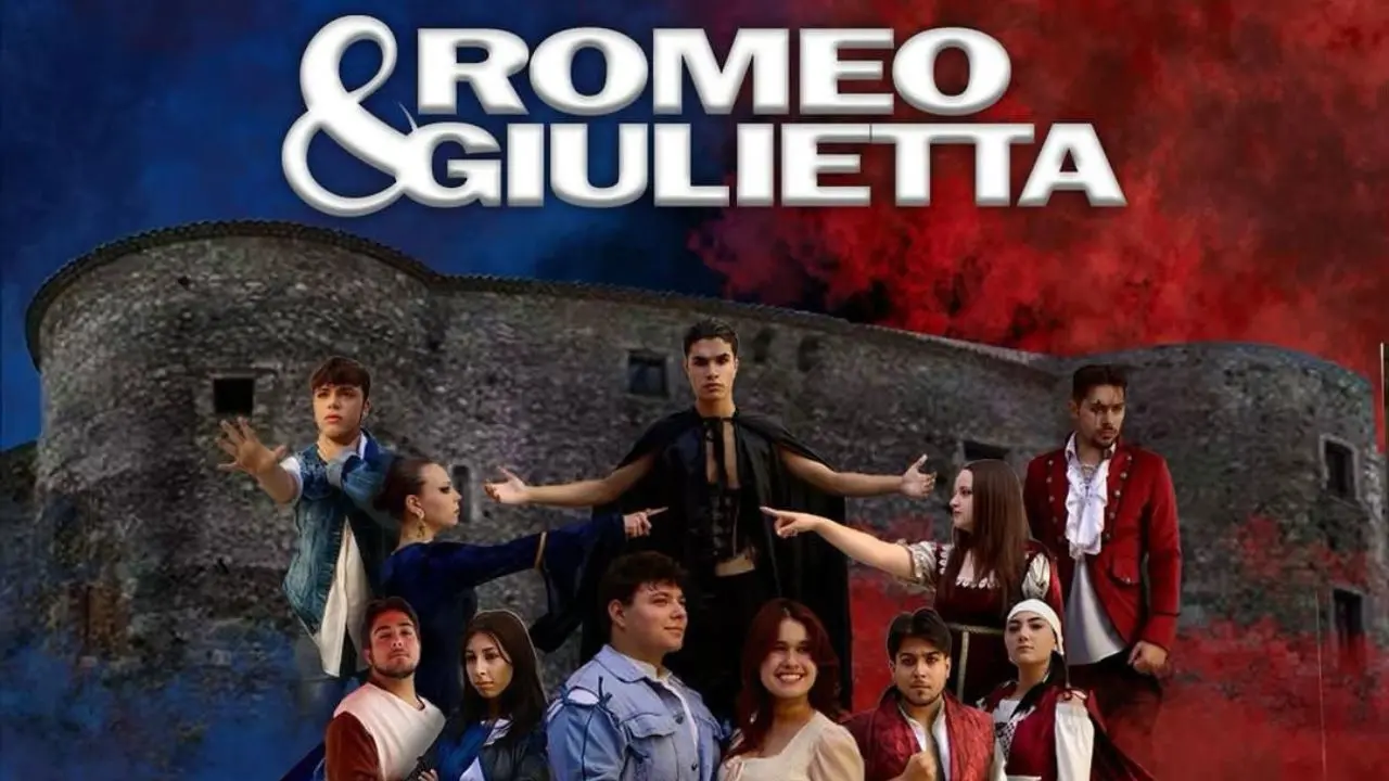 Castello di Vibo, gli studenti del liceo Morelli-Colao mettono in scena il musical Romeo e Giulietta