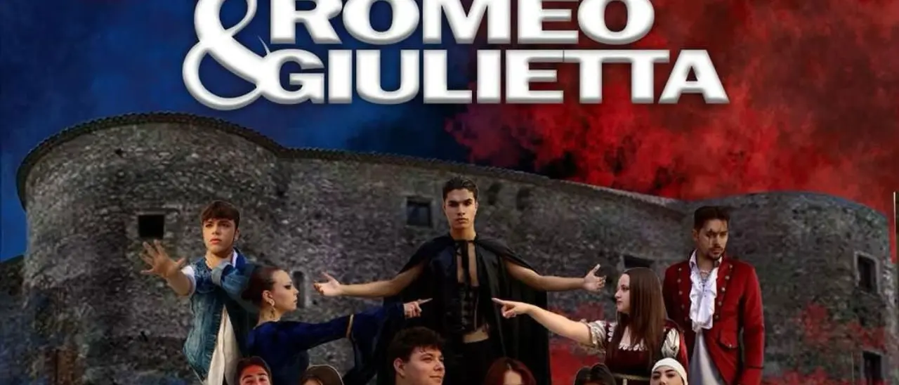 Castello di Vibo, gli studenti del liceo Morelli-Colao mettono in scena il musical Romeo e Giulietta