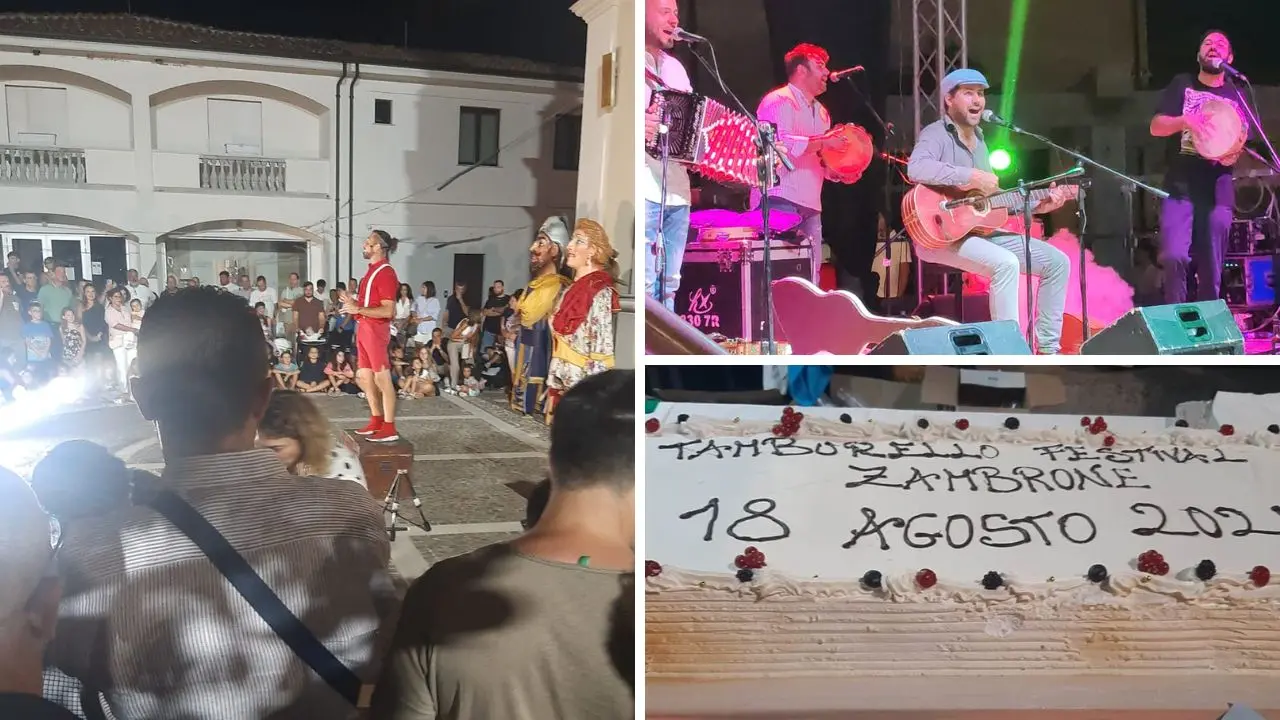 Zambrone, il Tamburello Festival diventa maggiorenne: successo per la 18esima edizione tra ritmo e tradizioni