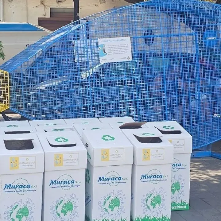 Da Bivona a Vibo Marina: prosegue il viaggio del pesce mangiaplastica