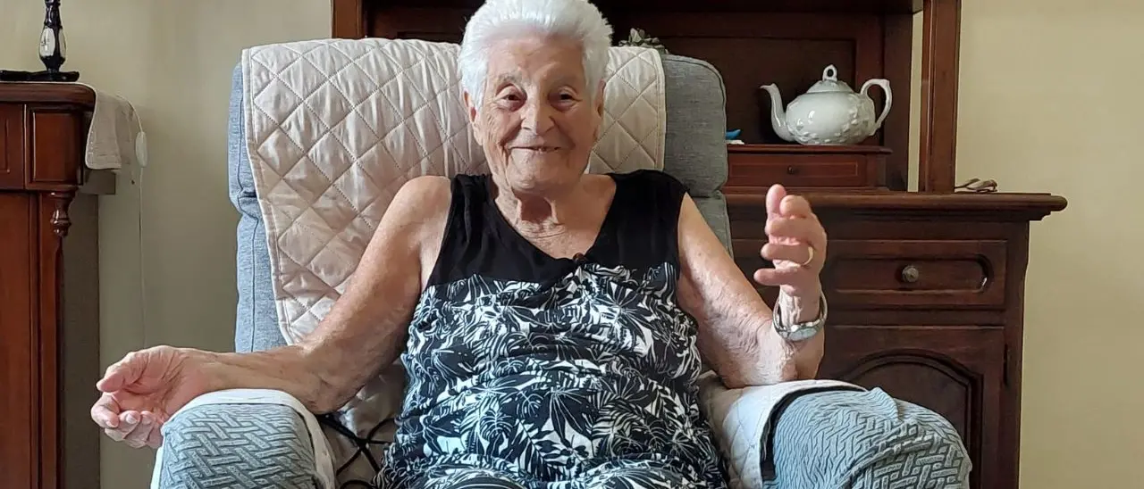 Tropea, la signora Odilia festeggia 100 anni tra affetto e gratitudine: «La vita è un dono da proteggere»