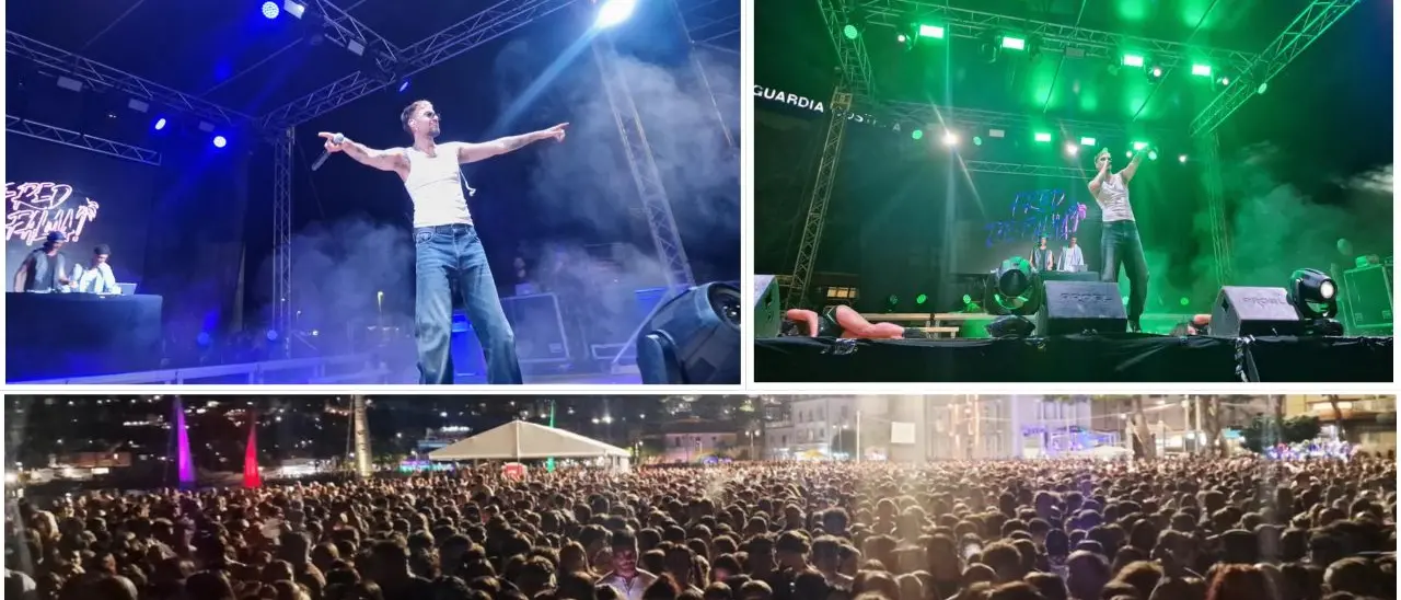 Una Notte da Sogno infiamma Vibo Marina: musica, luci e un mare di folla per Fred De Palma... e non solo