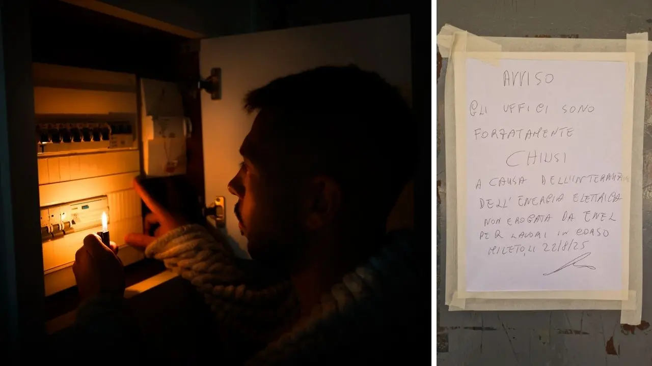 Mezza Mileto senza corrente elettrica fino a stasera, disagi e proteste: «Nessuno ci ha avvertiti»