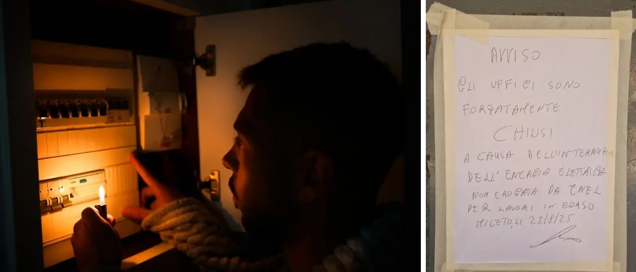 Mezza Mileto senza corrente elettrica fino a stasera, disagi e proteste: «Nessuno ci ha avvertiti»