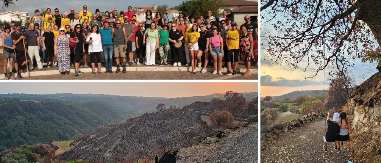 Caria, dalle fiamme alla rinascita: un’intera comunità si mobilita per restituire dignità e futuro alla valle del Cammino di Ulisse
