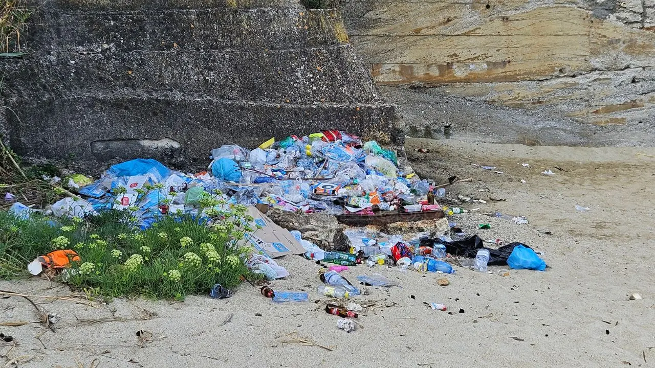 Pizzo, la spiaggia di Riviera Prangi sommersa da cumuli di rifiuti: «Anni di inciviltà e abbandono, si faccia al più presto pulizia» -VIDEO
