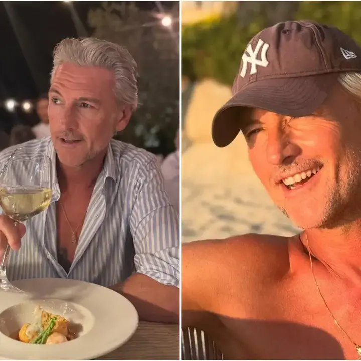 Dal Paradiso delle Signore al paradiso di Ricadi: l'attore Roberto Farnesi raccontata sui social le sue vacanze nel Vibonese