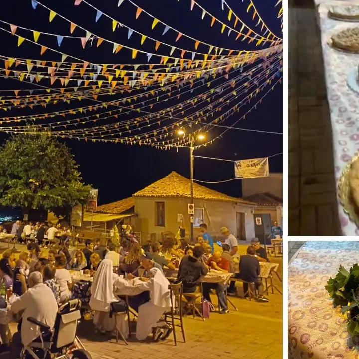 La bella estate di Comerconi, tanti eventi e per finire una cena in piazza tutti insieme