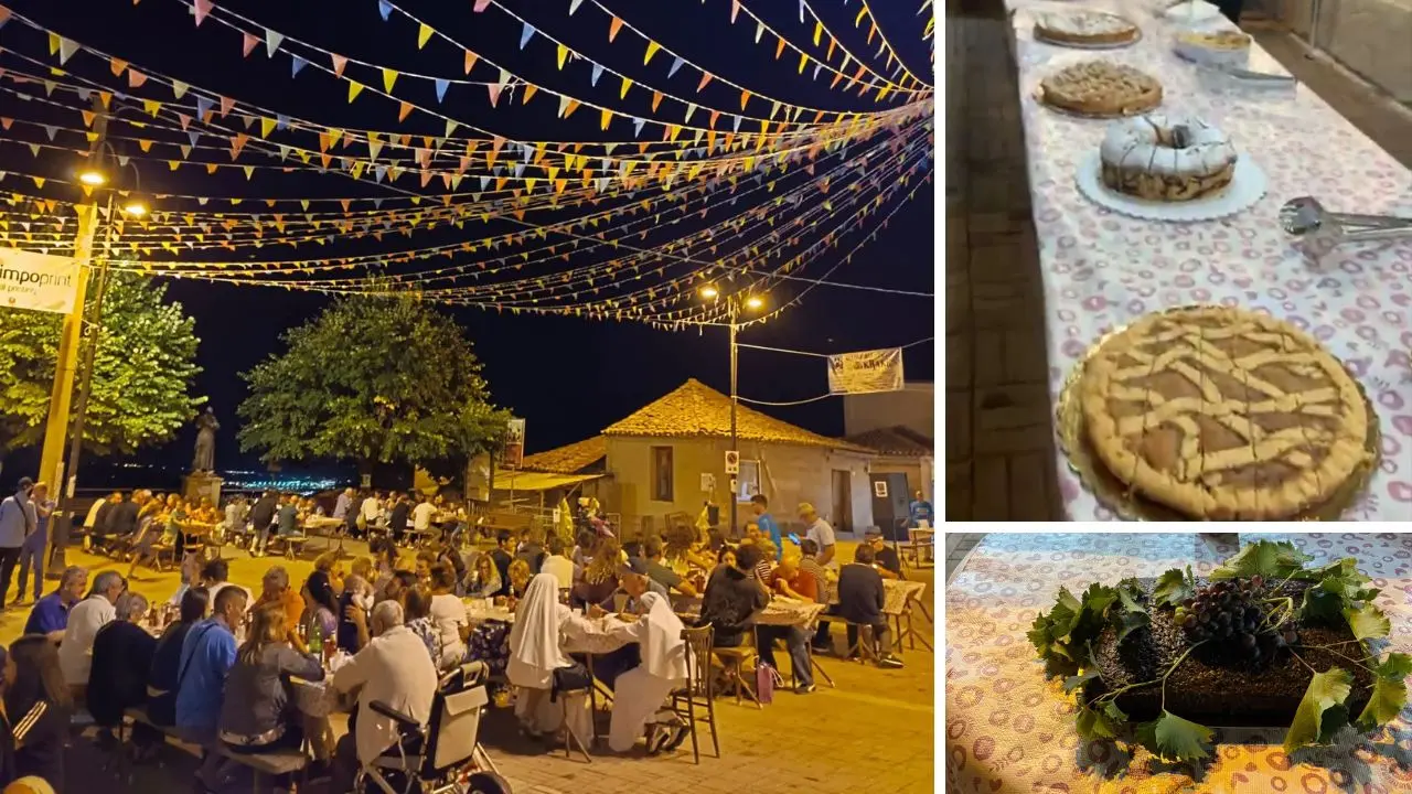La bella estate di Comerconi, tanti eventi e per finire una cena in piazza tutti insieme