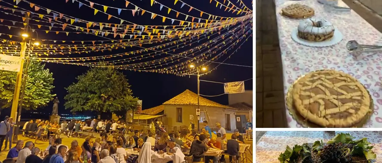 La bella estate di Comerconi, tanti eventi e per finire una cena in piazza tutti insieme