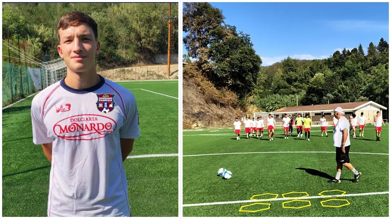 Dilettanti, tutta l'emozione di Farfaglia per il debutto con Ags Soriano-Fabrizia: «Non dimenticherò mai la prima presenza»