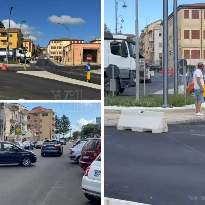 Lavori in pieno giorno su viale Affaccio: disagi e auto costrette a invertire la marcia in prossimità della rotatoria - VIDEO