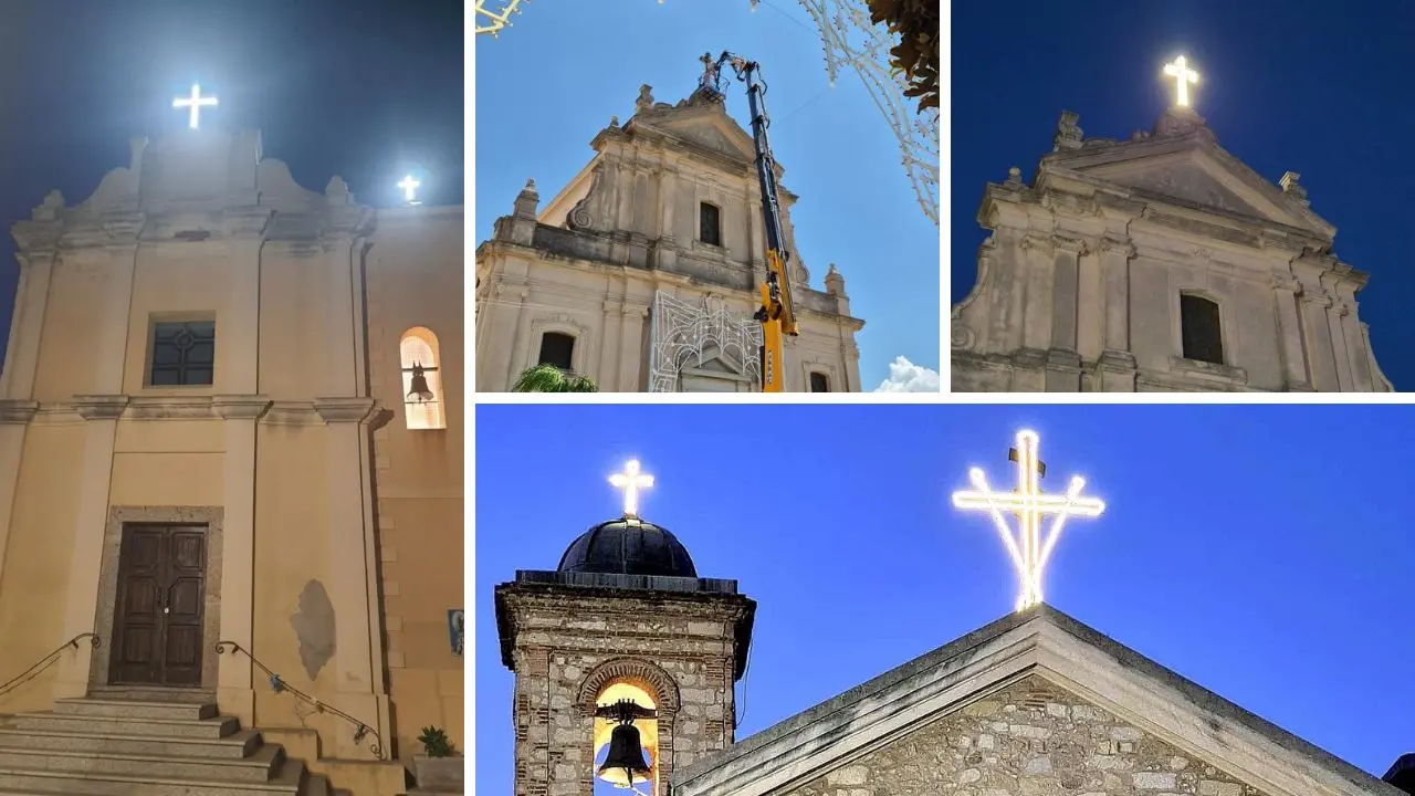 Le chiese di Nicotera tornano a illuminarsi: dopo la Cattedrale e Santa Croce, anche Madonna della Scala brillerà nella notte