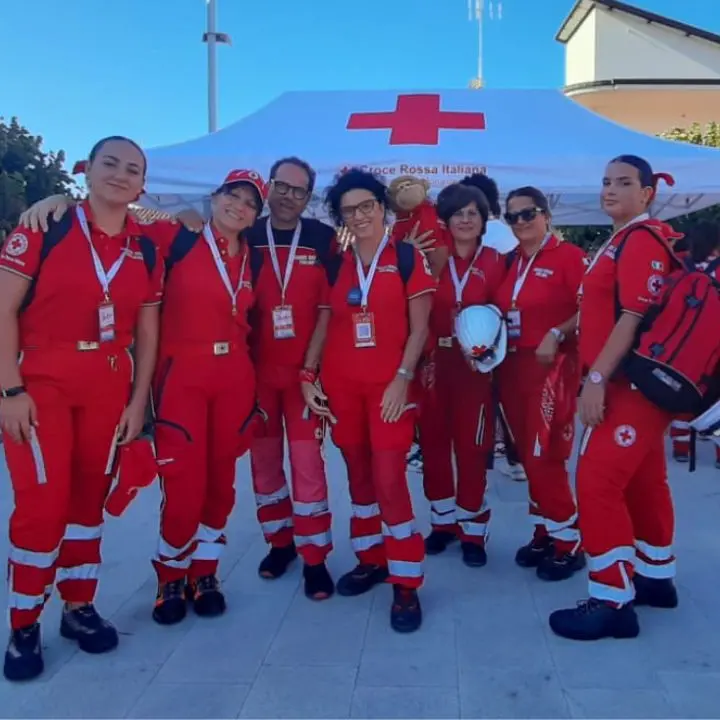 Il comitato di Vibo Valentia della Croce rossa protagonista alle gare regionali di primo soccorso a Monasterace