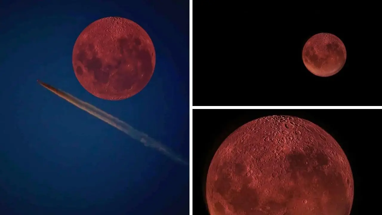 Il Vibonese sotto la magia della “luna di sangue”: gli scatti realizzati a Mongiana