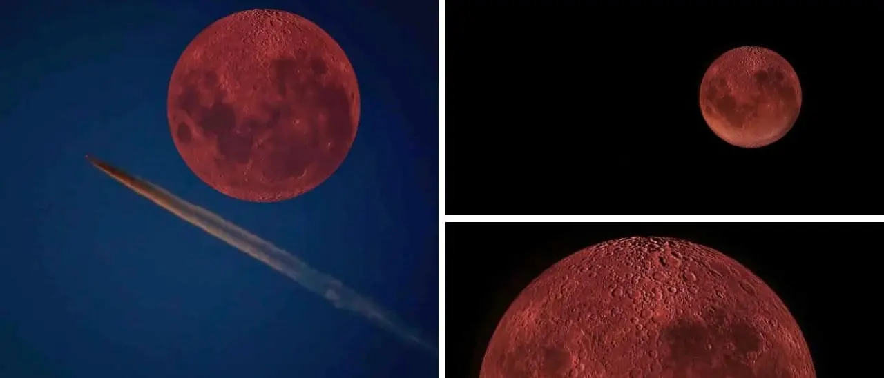 Il Vibonese sotto la magia della “luna di sangue”: gli scatti realizzati a Mongiana