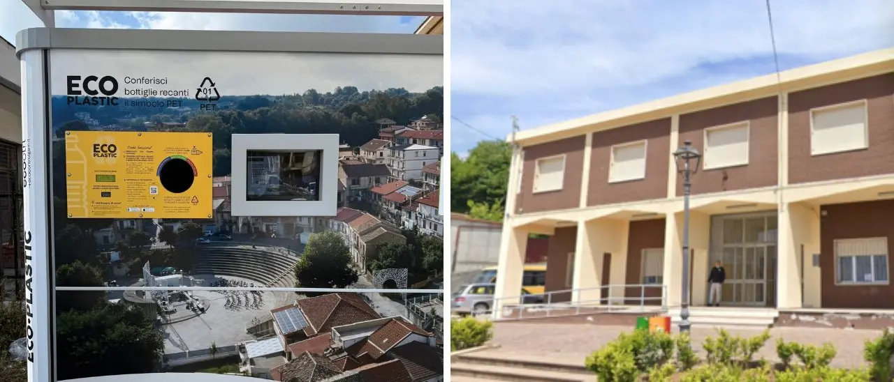 A Jonadi è in funzione il “mangiaplastica”: un nuovo passo verso la sostenibilità (con premi) che rinnova il metodo di raccolta differenziata