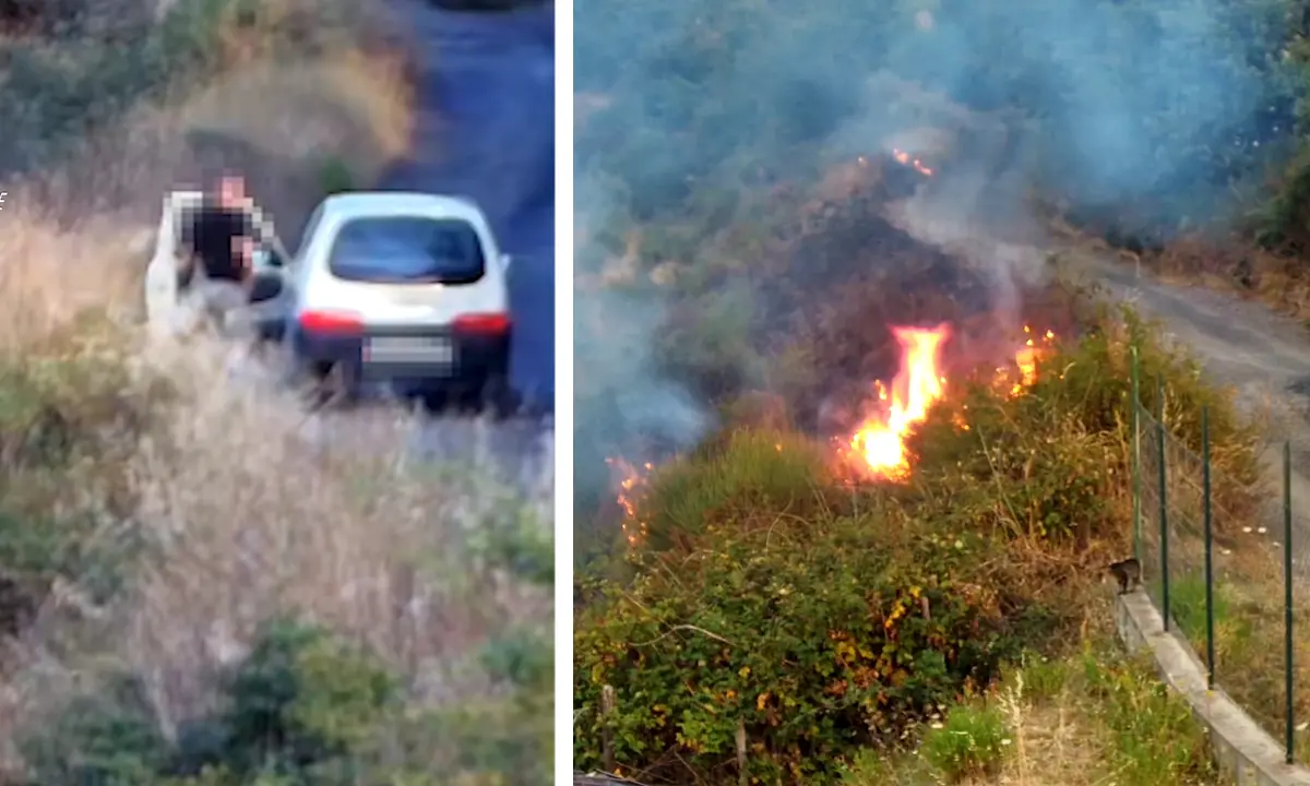 Acri, provocò l’incendio del 25 luglio: agli arresti domiciliari un uomo | VIDEO
