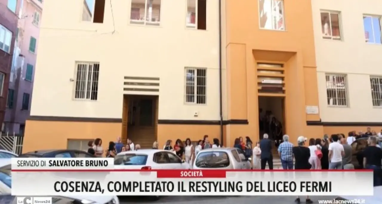 Cosenza completato il restyling del liceo Fermi