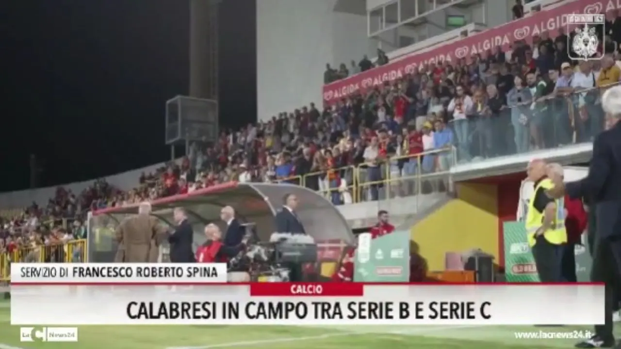 Calabresi in campo tra Serie B e Serie C