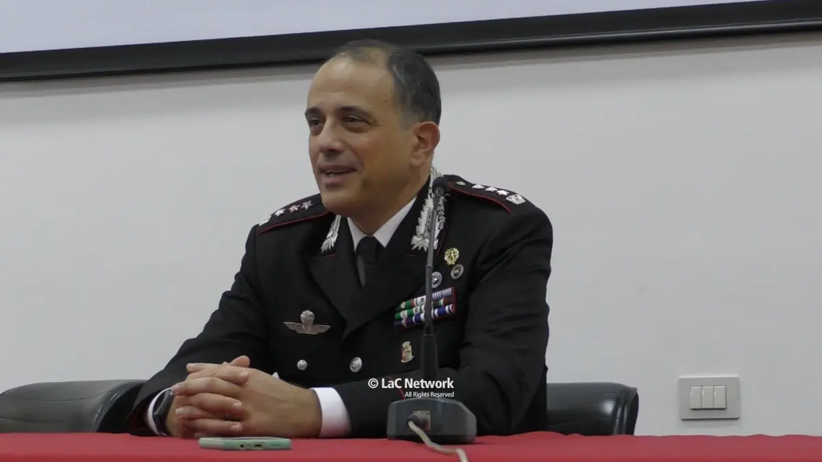 Catanzaro, il\u00A0saluto del comandante provinciale dei carabinieri:\u00A0«Lascio un territorio bellissimo per il gran cuore della gente»\n