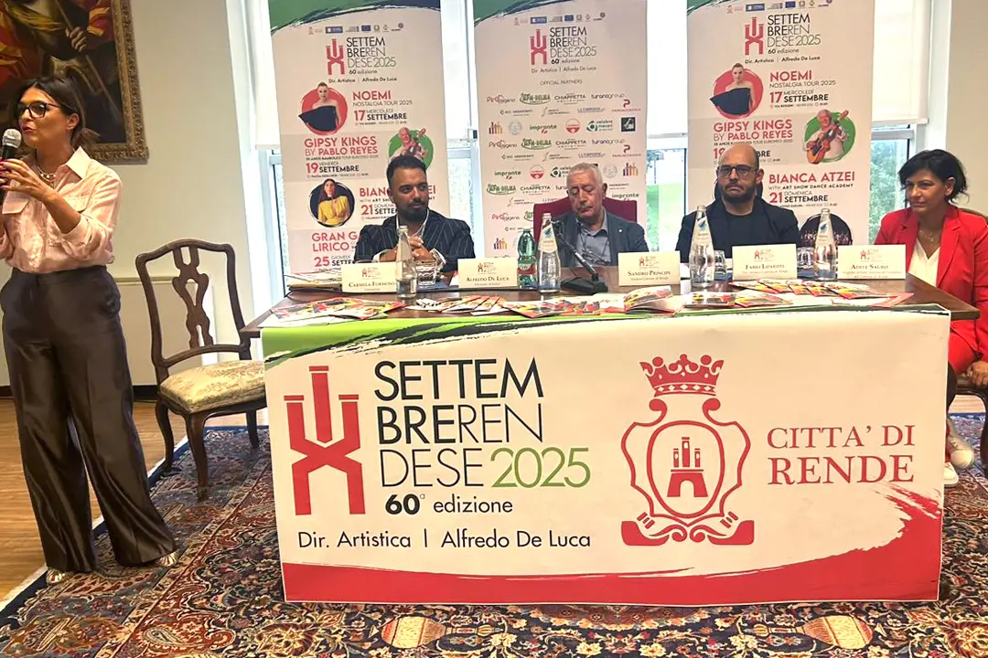 Settembre Rendese 2025: 60 anni di musica e cultura, Rende si candida a capitale della lirica