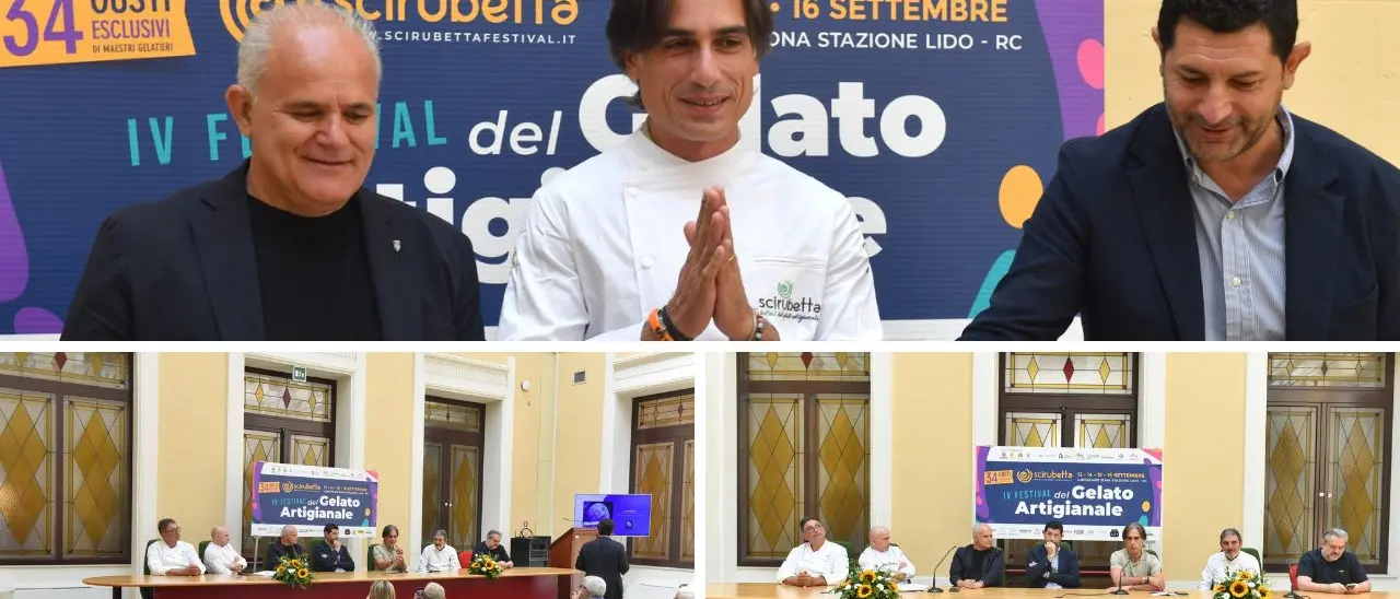 A Reggio Calabria, presentato\u00A0il festival del gelato artigianale: tutto pronto per “Scirubetta 2025”