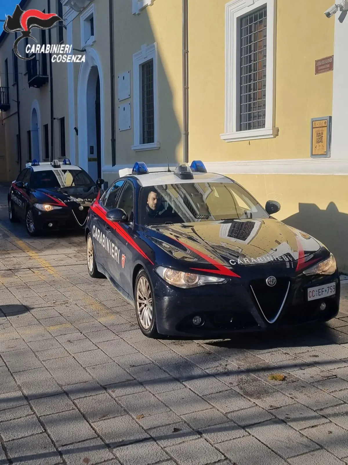 Carabiniere (libero dal servizio)\u00A0sventa furto al centro commerciale di Castrovillari\n