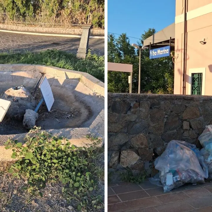 I rifiuti assediano la stazione di Vibo\u00A0Marina. Il ferroviere in pensione: «Ho finito qui la mia carriera, non posso sopportare questo degrado»\n