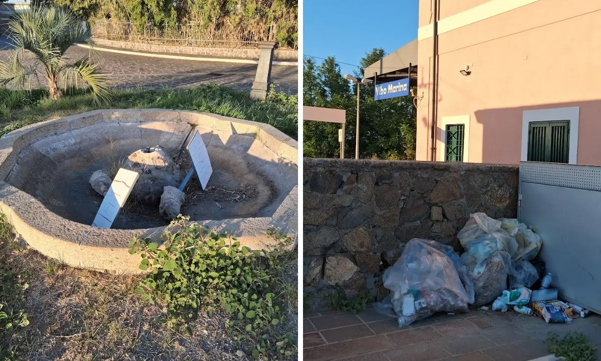 I rifiuti assediano la stazione di Vibo\u00A0Marina. Il ferroviere in pensione: «Ho finito qui la mia carriera, non posso sopportare questo degrado»\n