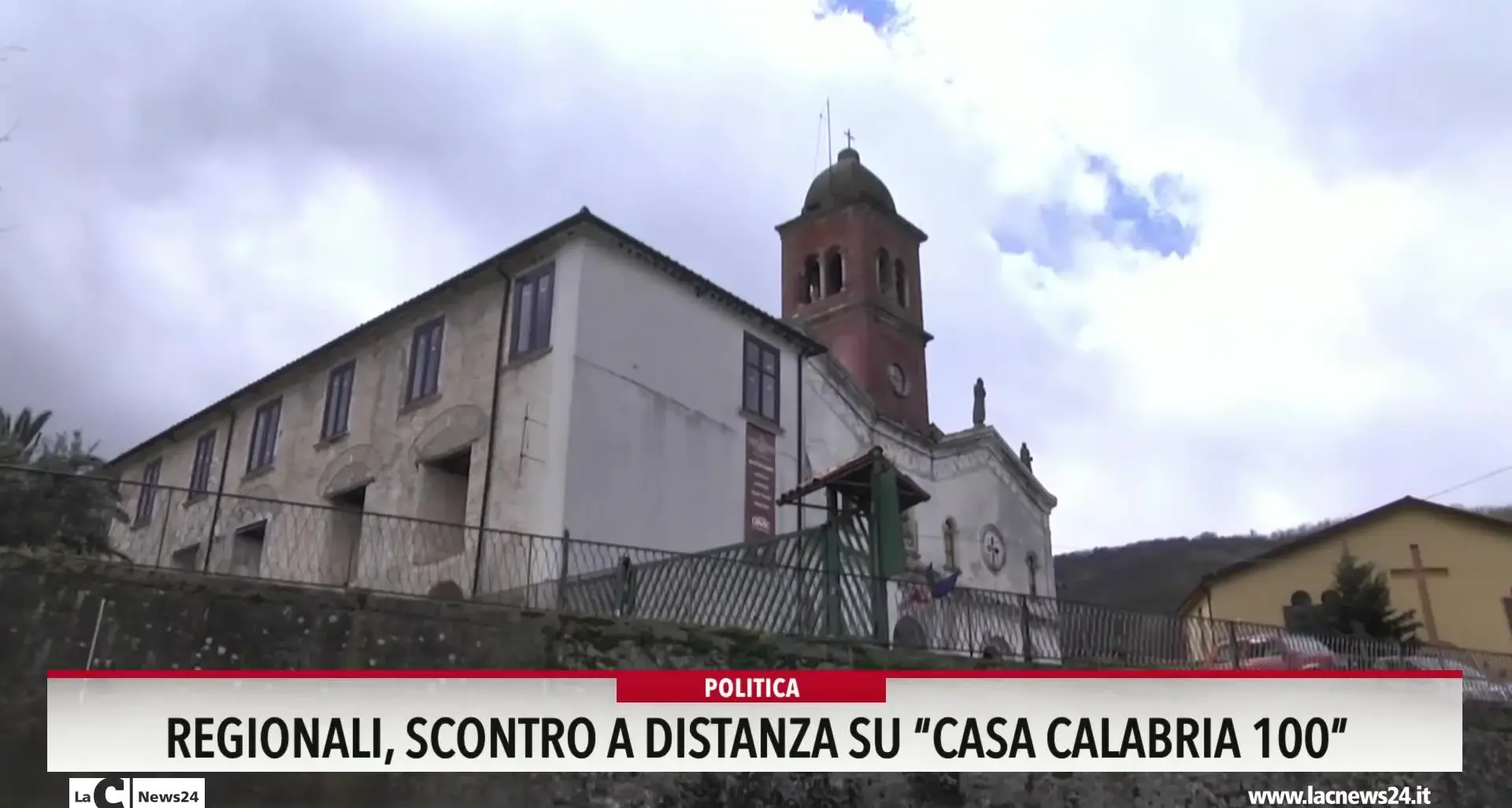 Regionali, scontro a distanza su casa Calabria 100
