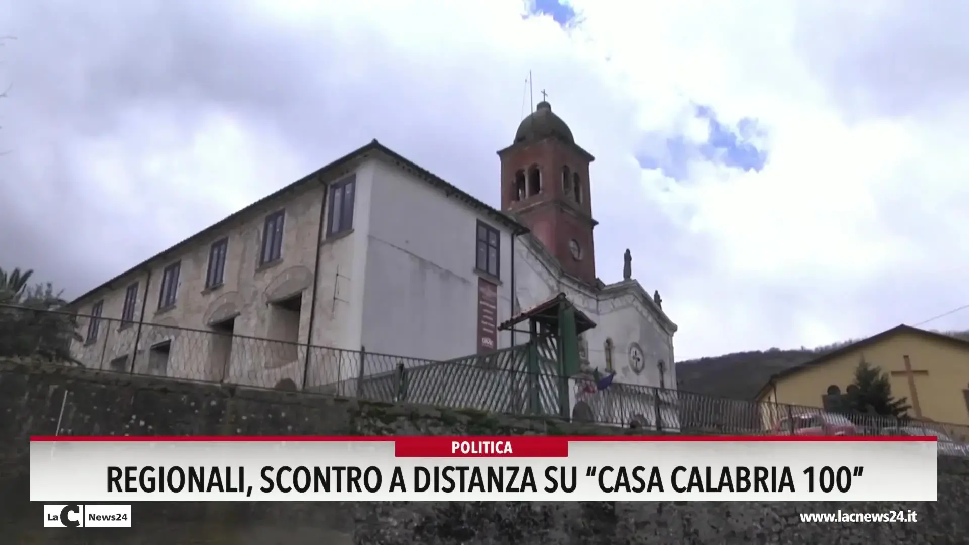 Regionali, scontro a distanza su casa Calabria 100