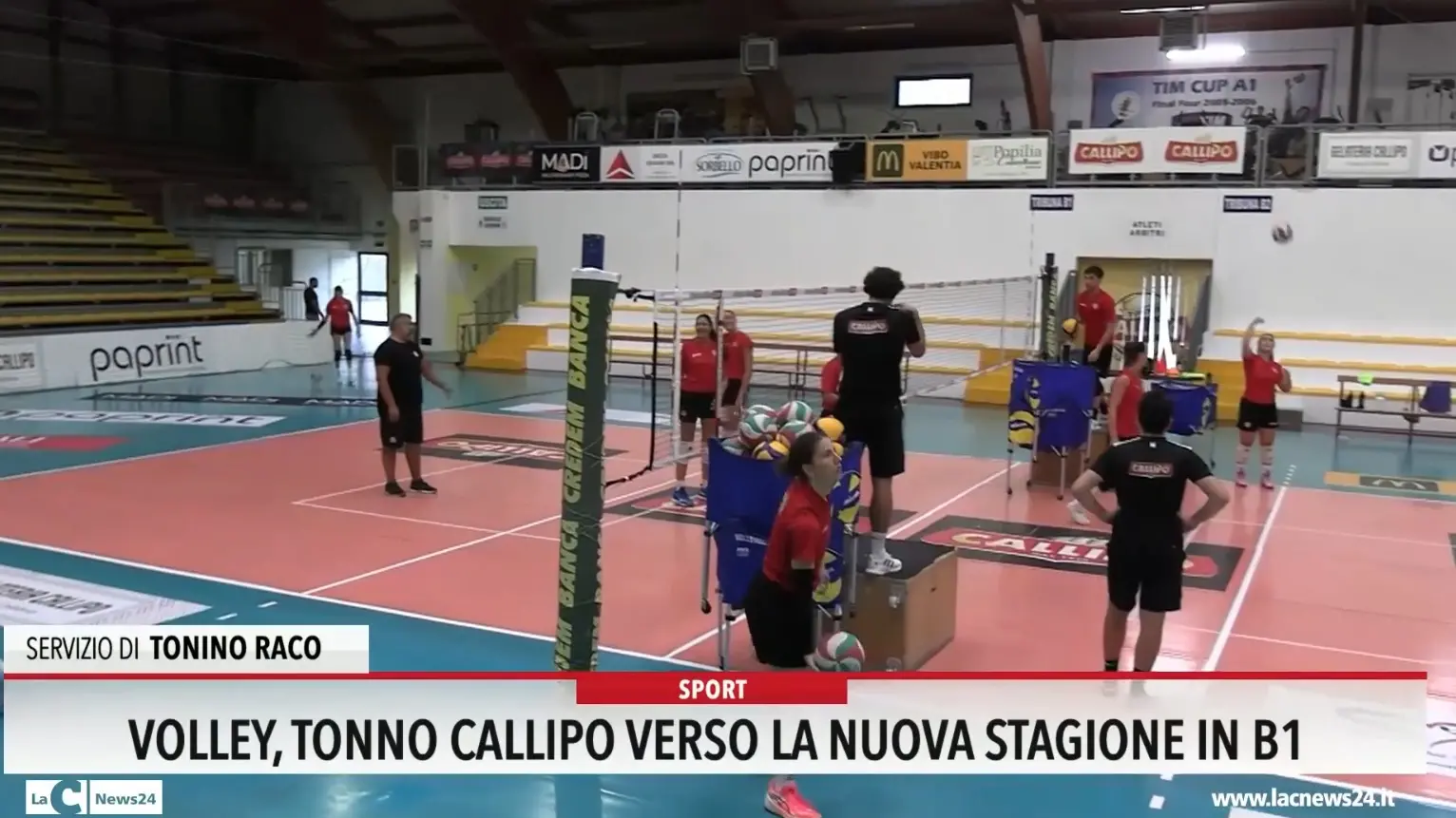 Volley, Tonno Callipo verso la nuova stagione in B1