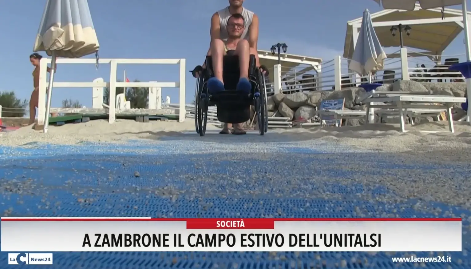 A Zambrone il campo estivo dell'Unitalsi