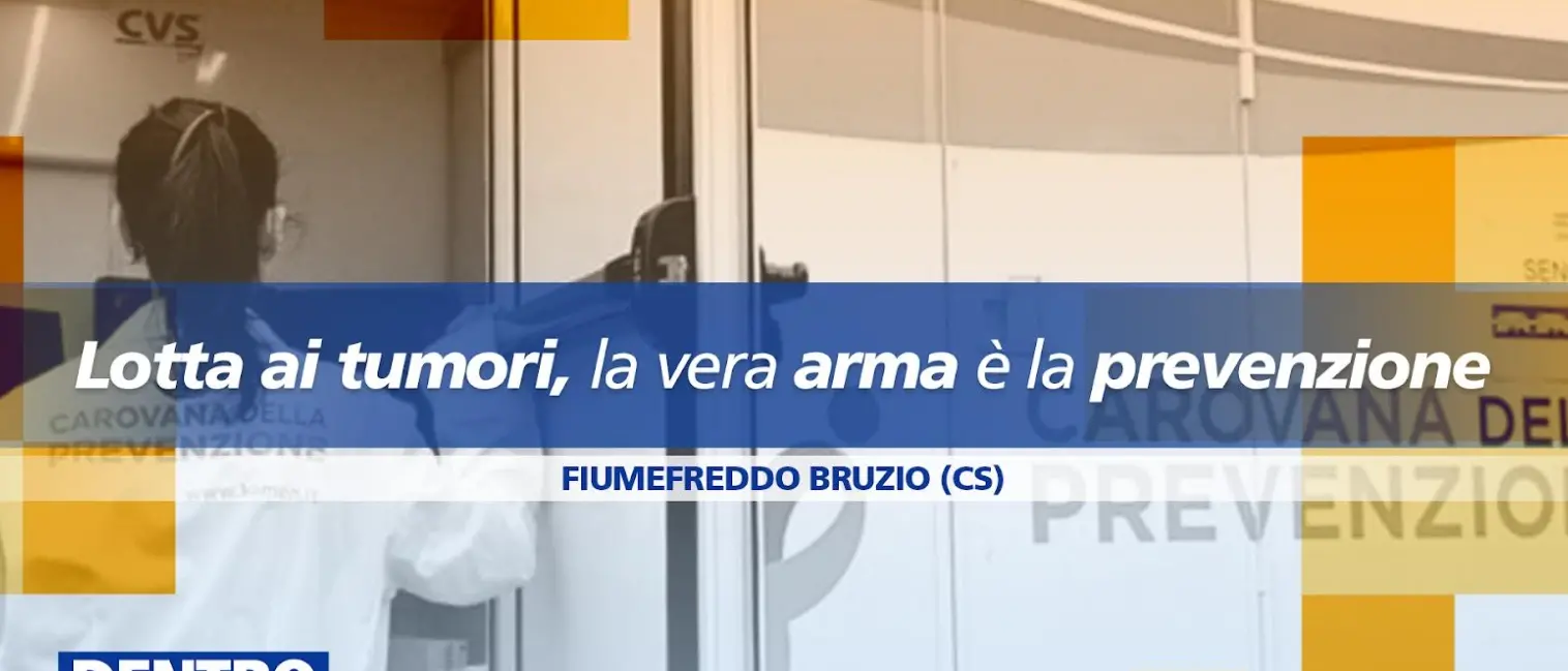 La lotta ai tumori e l’arma della prevenzione: focus a Dentro la notizia\n