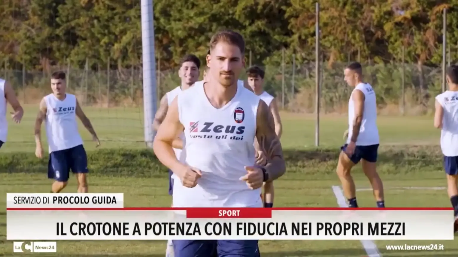 Il Crotone a Potenza con fiducia nei propri mezzi