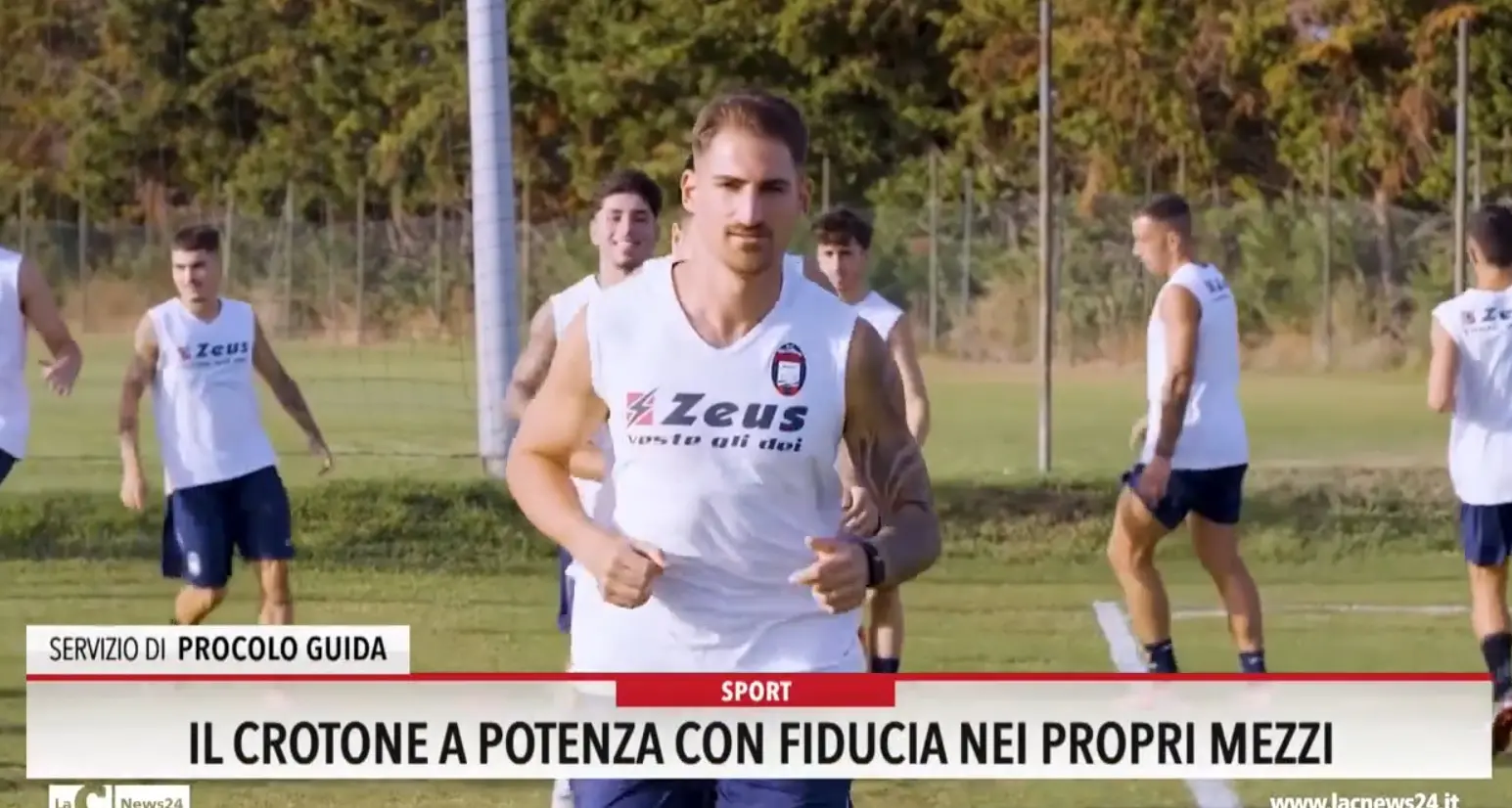Il Crotone a Potenza con fiducia nei propri mezzi