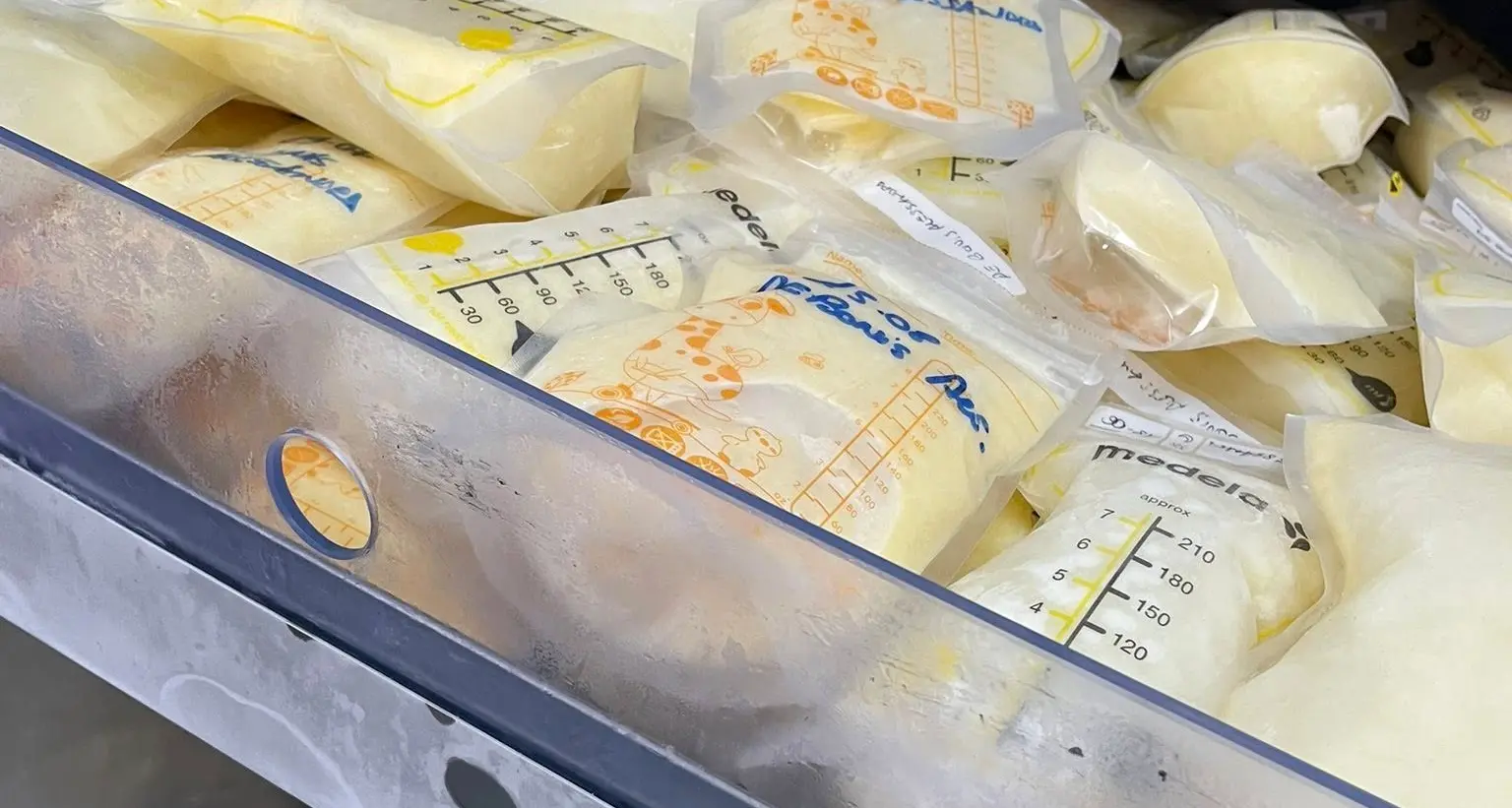 Annunziata, diciannove litri di latte materno donati al reparto di Terapia intensiva neonatale
