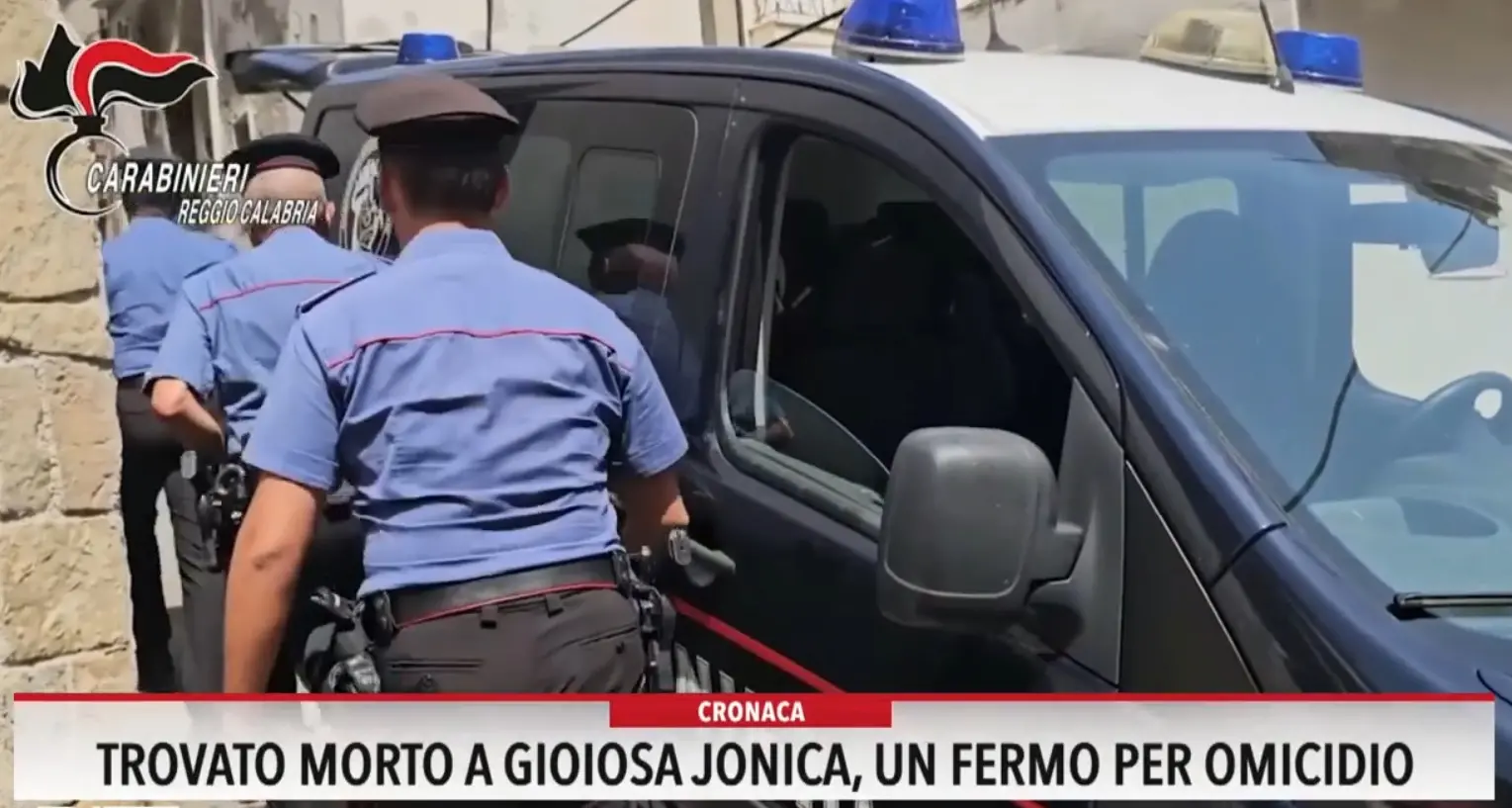 Trovato morto a Gioisa Jonica, un fermo per omicidio